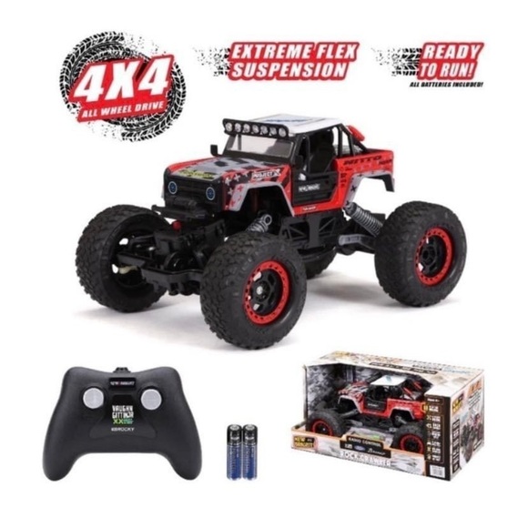 Ford Bronco Rock Crawler Truck 4x4 1:15 Scale Radio Remote Control New Bright - Picture 4 of 5